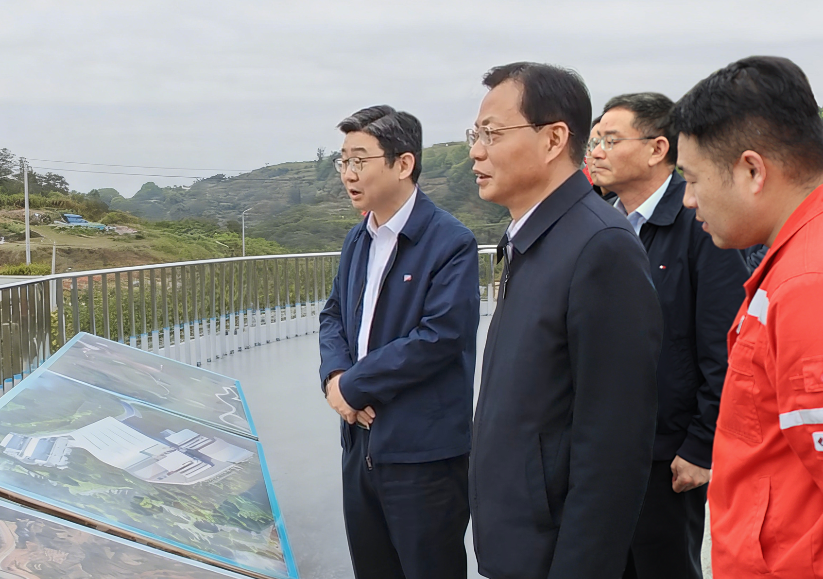 劉盛輝赴浙江海風蒼南示范項目調(diào)研重大項目建設(shè)